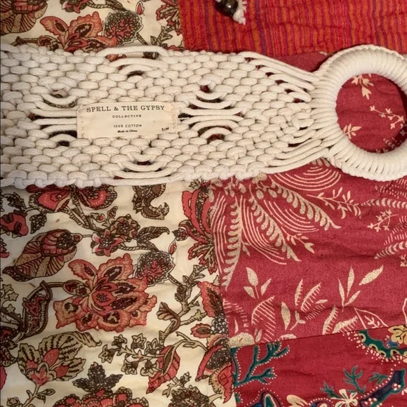 Spell Lady Palm Macrame Belt display picture 3